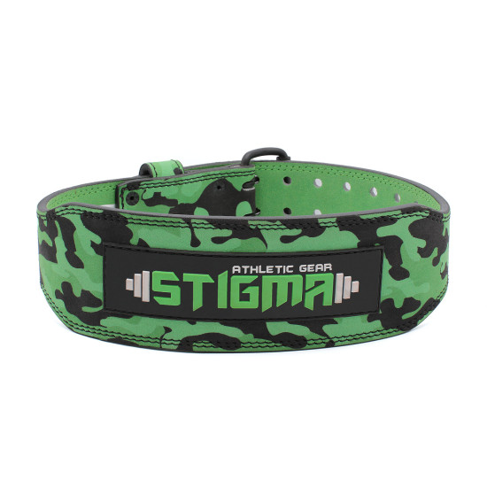 Weightlifting Belts Green Camouflage Sublimated