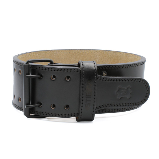 Oiled-Tanned Buffalo Leather Powerlifting Belts | 13mm Dual-Prong