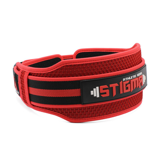 Neoprene Nylon Weightlifting Belt 6" Wide Double Back Support