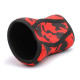 Red Sublimated 7mm Neoprene Knee Sleeves, Knee Compression Sleeves 